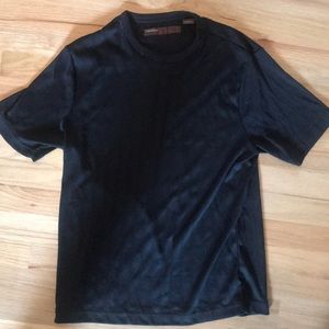 Perry Ellis Striped Jersey Style Shirt